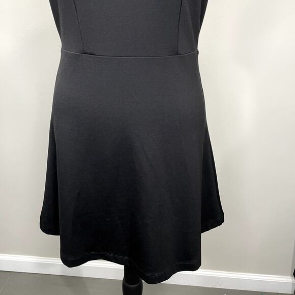 Urban Outfitters Size 6 Skater Dress NEW Coquette Whimsigoth Dark Fairy Black - Picture 6 of 16